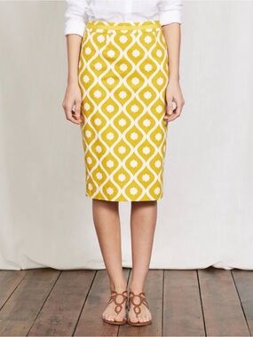 BODEN Modern Pencil Skirt Size 2R